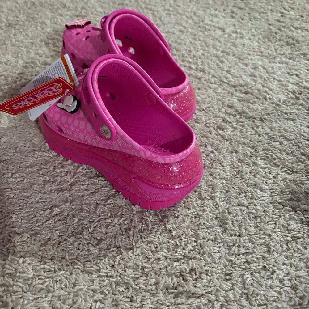 Barbie Pink Patterned Kids Sandals - Picture 4 of 5